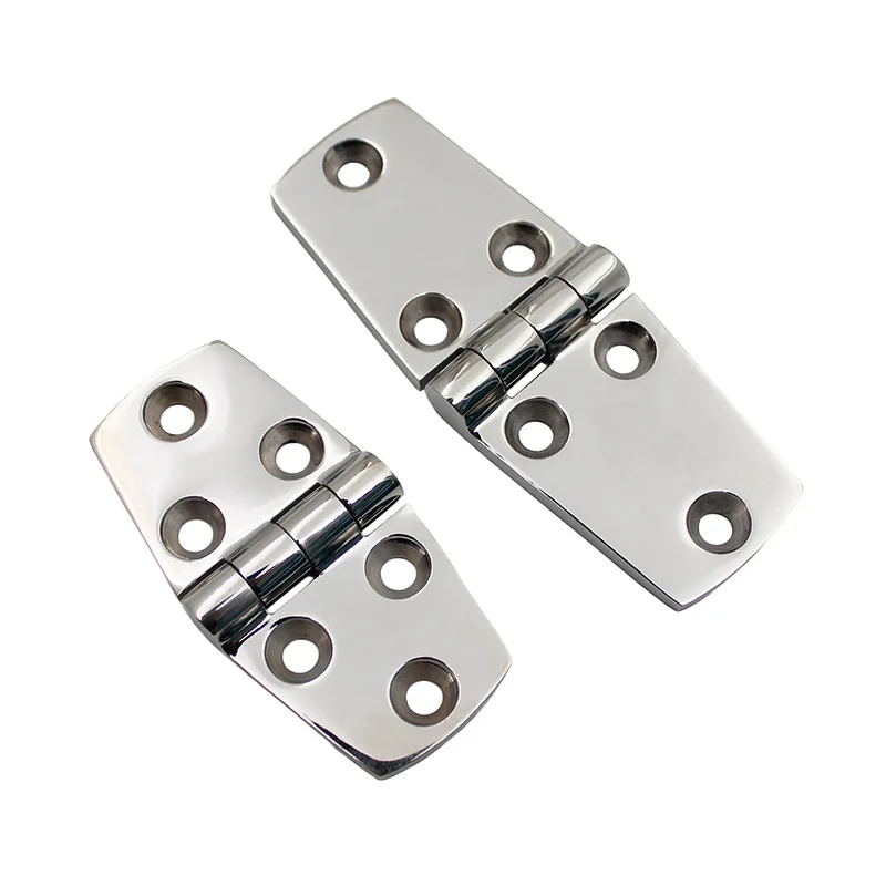 316 Stainless Steel Hinges Marine Hatches Flat Open Stainless Steel Hinges marine boat strap heavy duty hinges 316 stainless steel 6 inch x 1 18 inch 152 x 30mm no noise durable 1，2，4 pcs