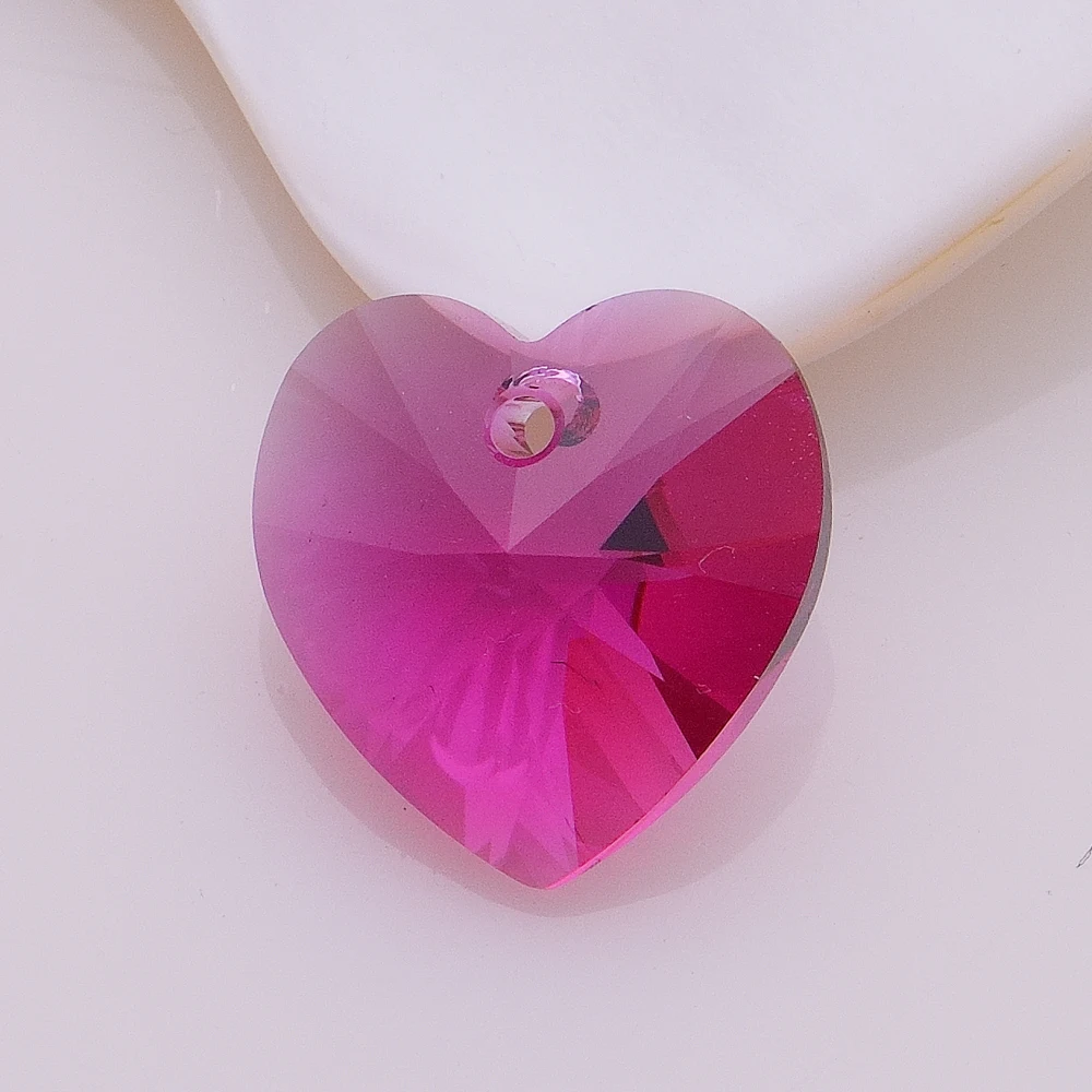 6228 XILION Heart Pendant Charm with Crystals from Austria for DIY Jewelry Making 6