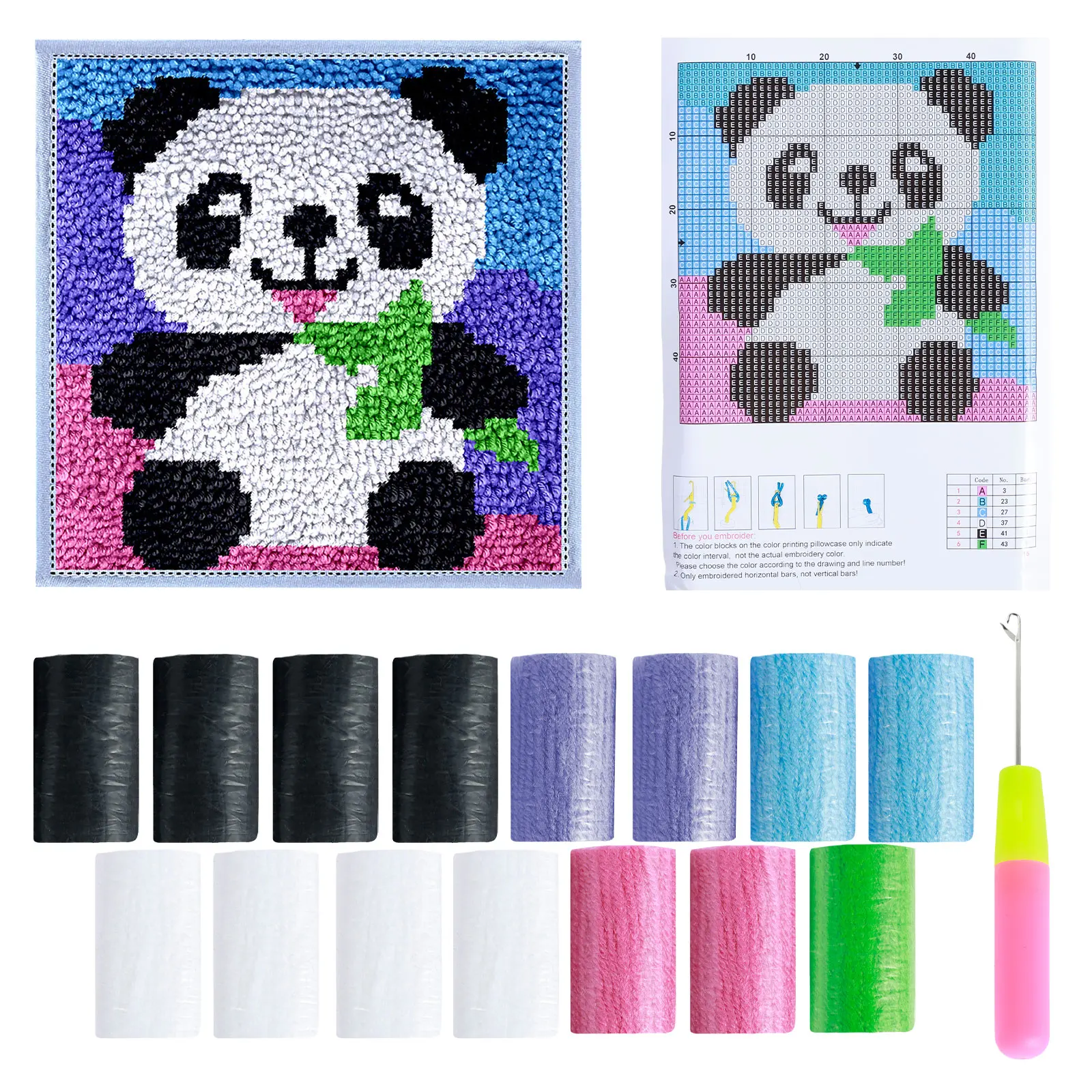 Panda pattern kit