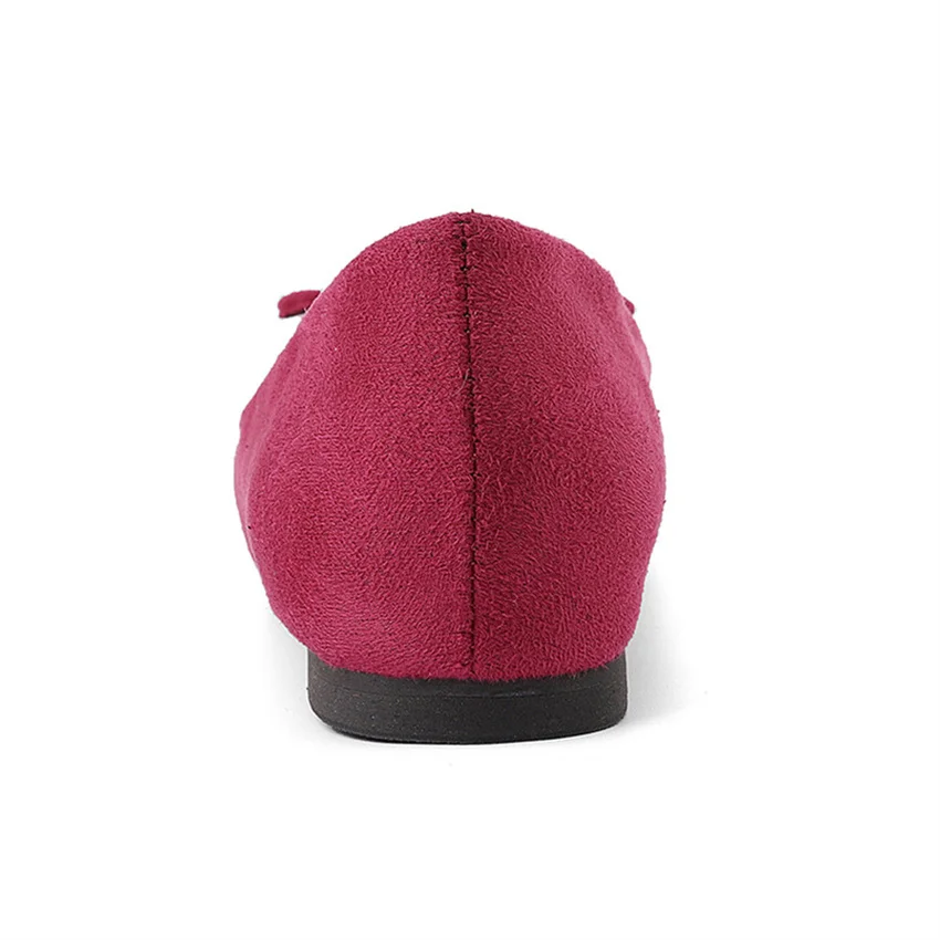 Slip On Shoes Girl Ballet Flats Women Flat Shoes Loafers Soft Comfortable Shoes Woman Small Plus Size 32 - 50