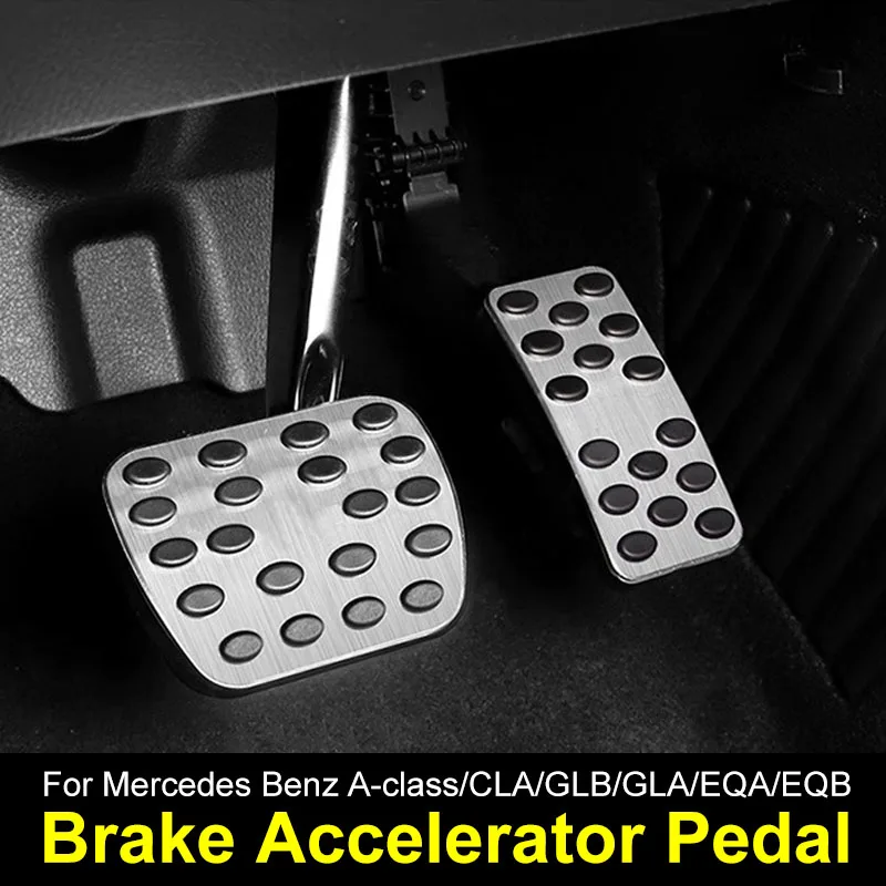 

Car Pedals for Mercedes Benz A B GLA CLA GLB Class W177 W247 X257 C118 X247 2018 - 2021 Gas Fuel Brake Pedal Auto Accessories