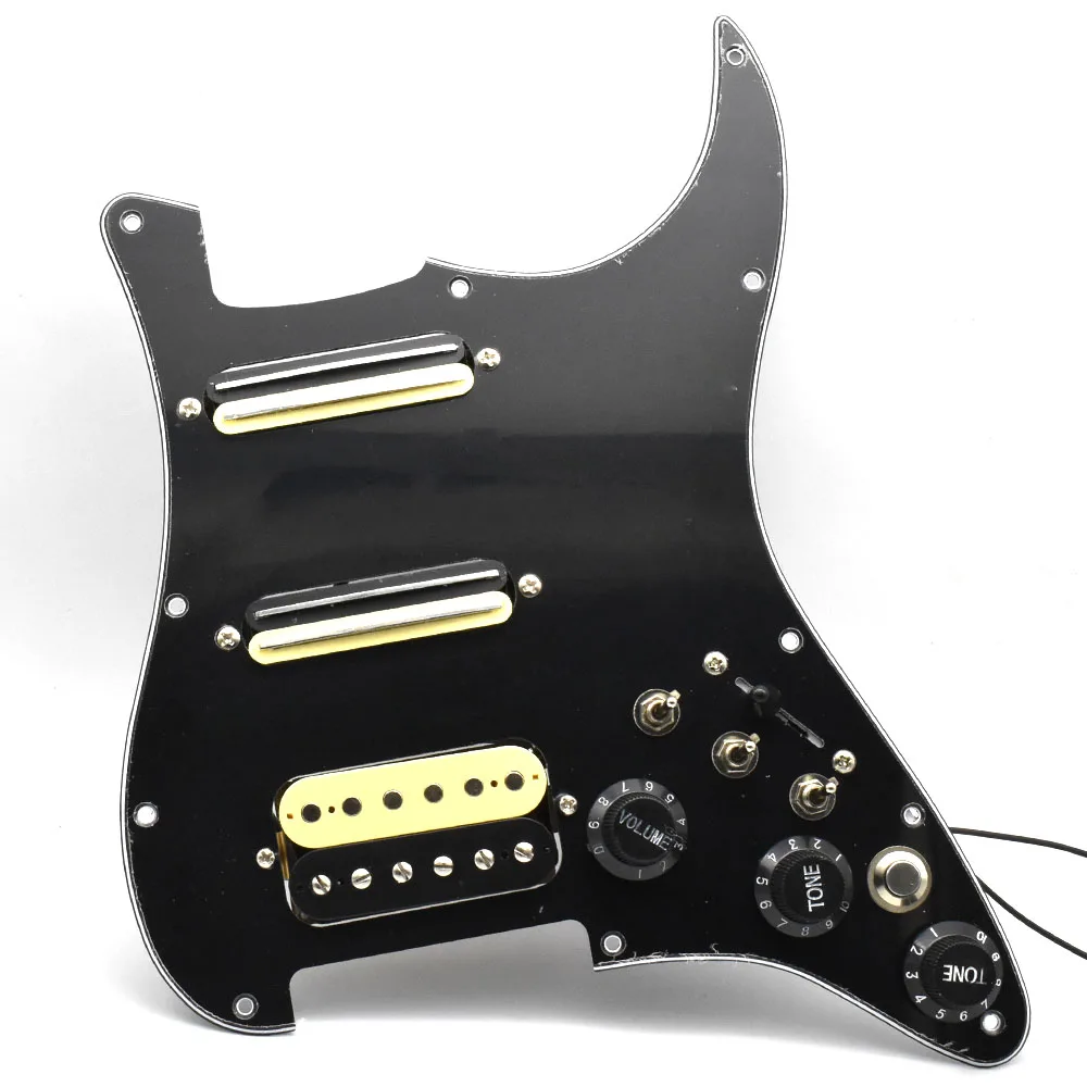 Battipenna Pre-Cablato Per Chitarra Elettrica Ibanez - HSH Humbucker - Yumiya - Nuovo