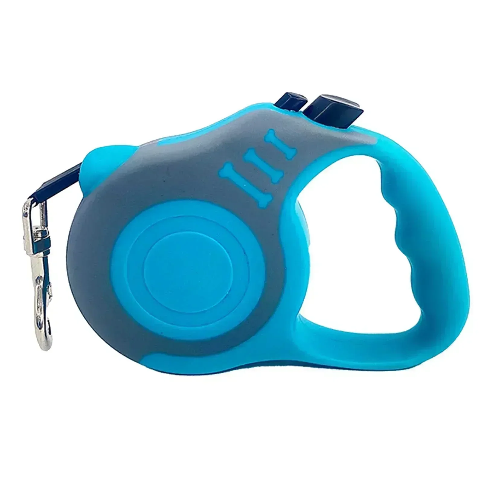 Heavy Duty Retractable Dog Leash with Anti-Slip Handle and One-Button Lock
