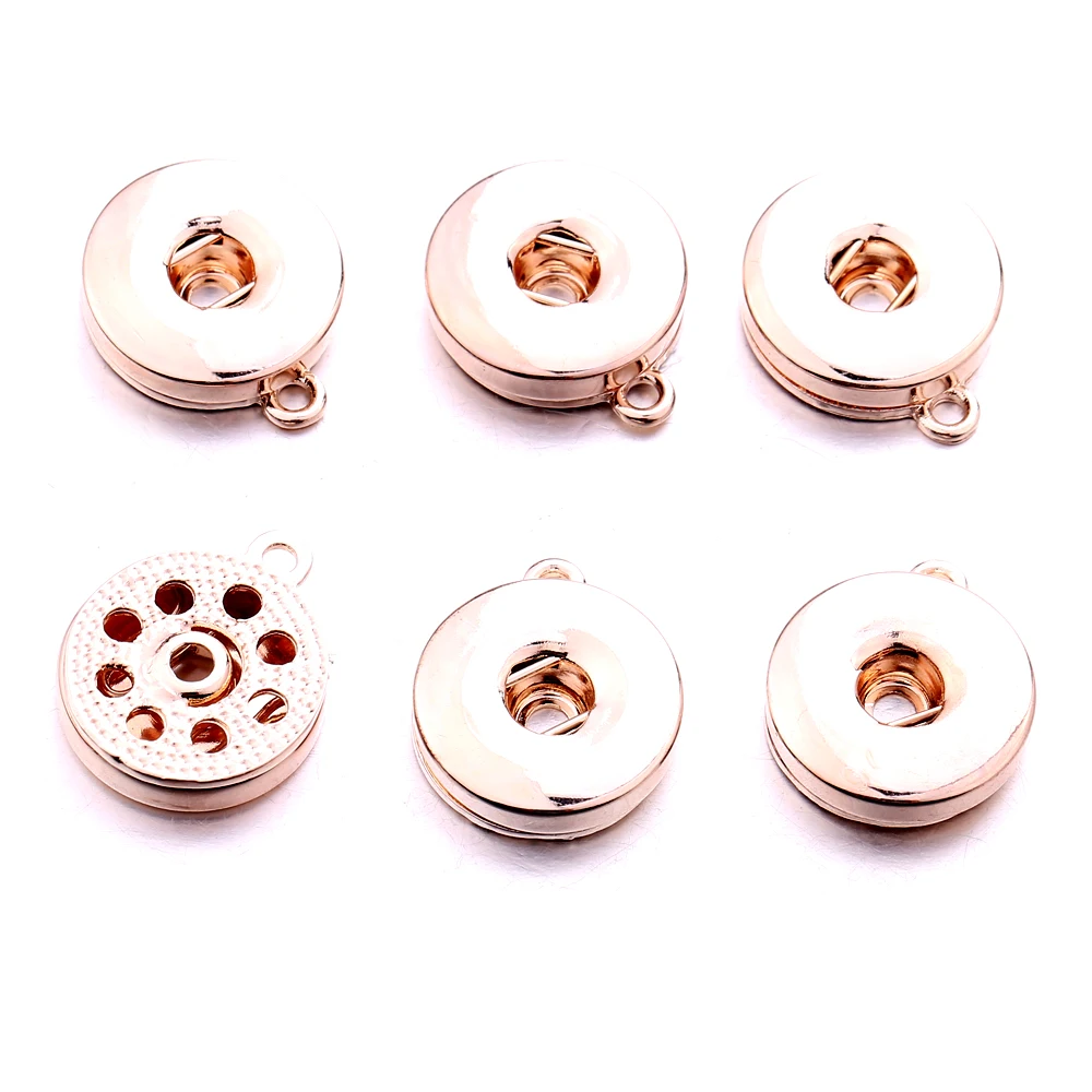 30pcs/lot 18mm Snap Jewelry Finding For Make Snap Button Bracelet Necklace DIY Buttons Accessory