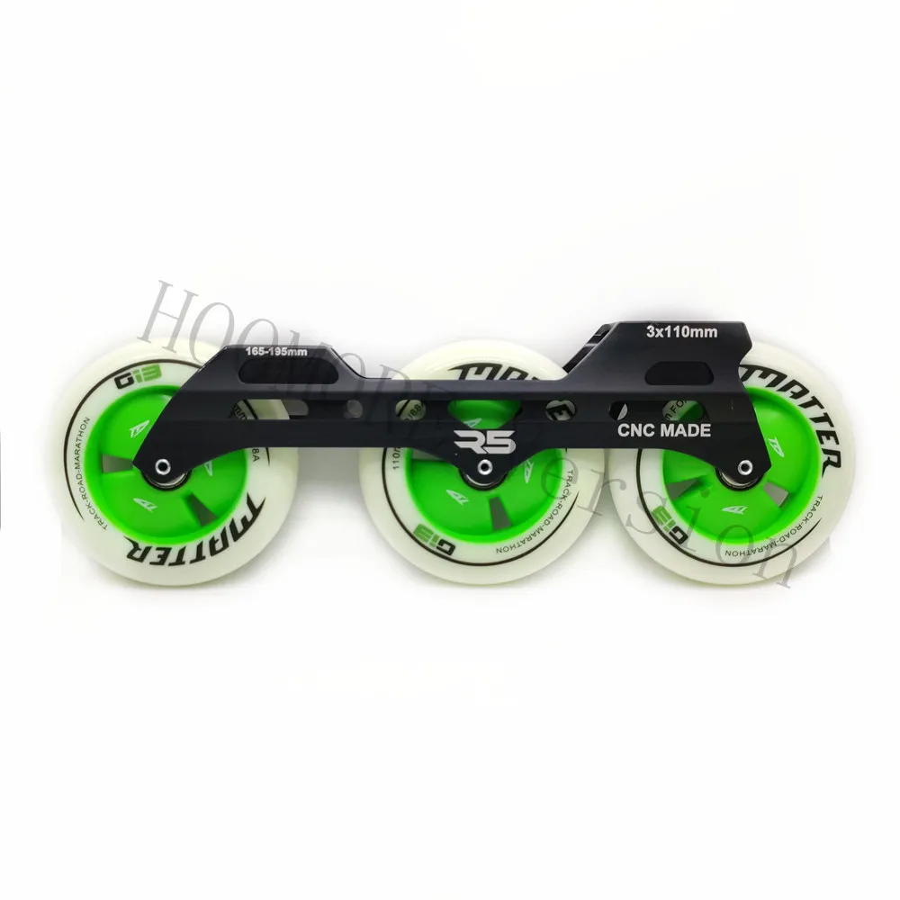 3X110mm R5 inline speed base MATTER Gi3 Skating wheel Powerslide ...