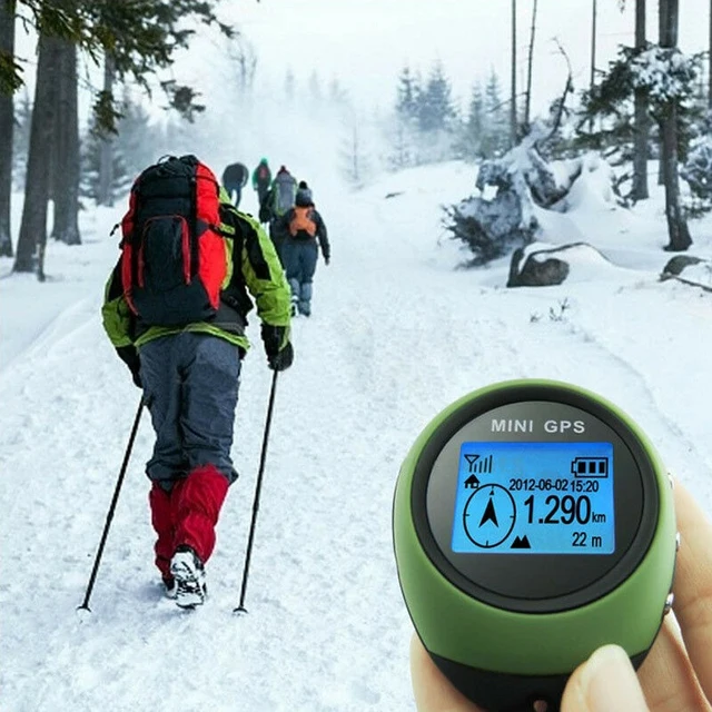 Mini GPS Navigation Receiver Tracker Logger USB Rechargeable Handheld Location Finder Tracking for Traveler G 1