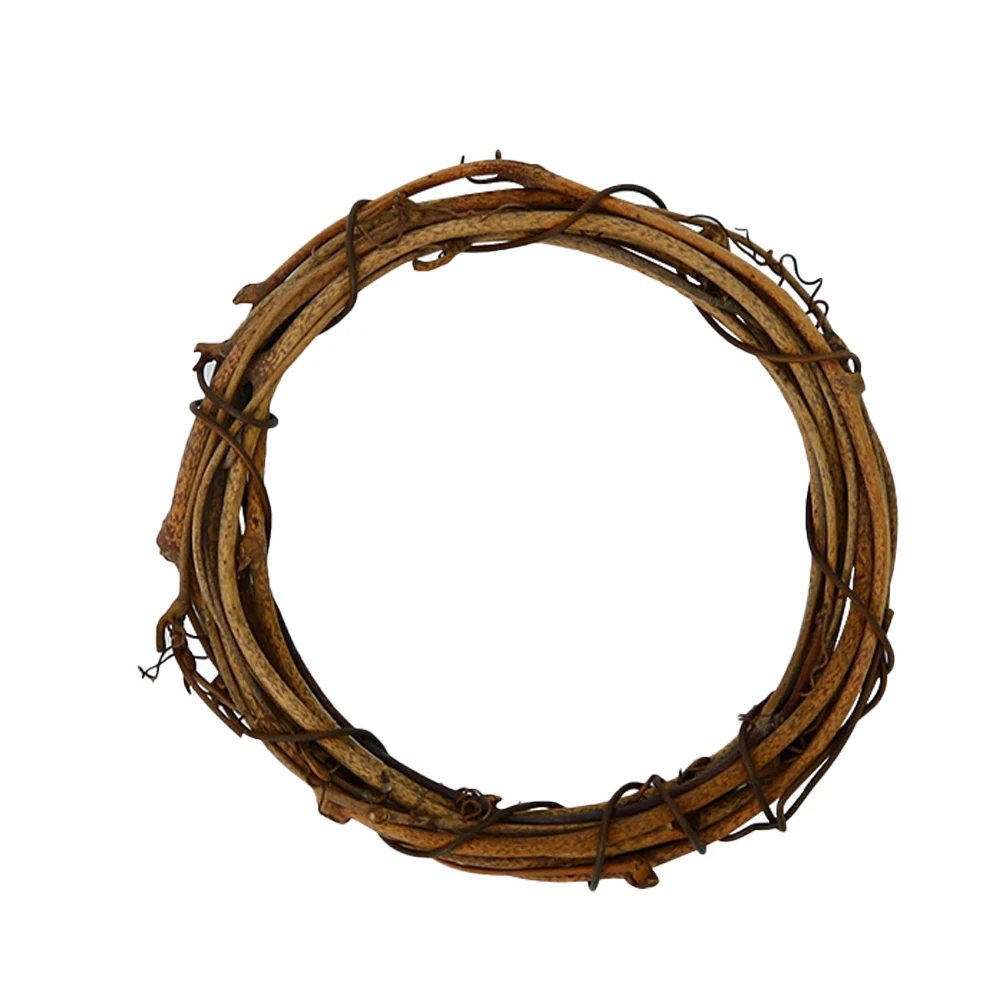 천연 수제 등나무 화환, 일반 나뭇 가지, 앞 문짝 벽 걸이용 화환 