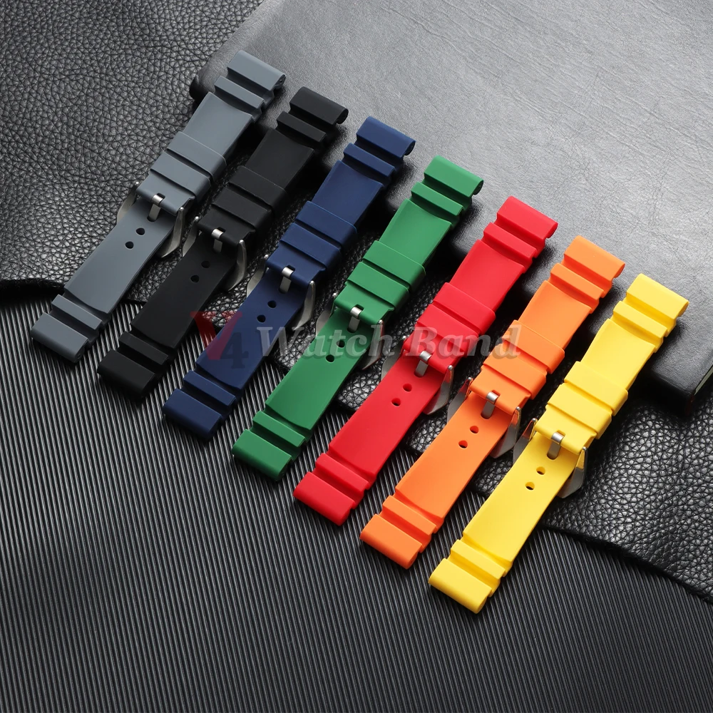 Premium Silicone Rubber Watch Strap - Soft Sport Bands