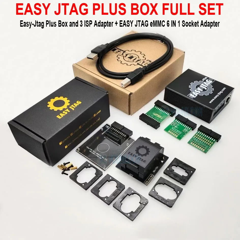 2026 NEW Version Original Easy Jtag Plus Box Full set With EASY JTAG ...
