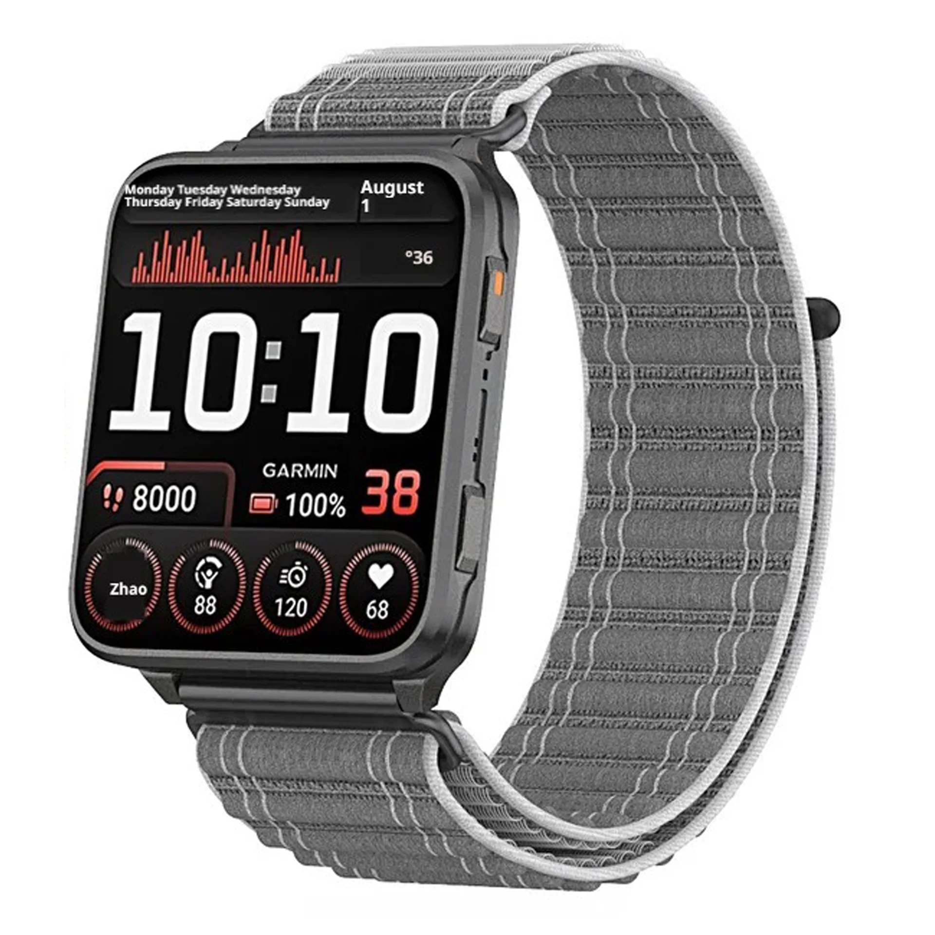 Nylon Loop Sport Strap Bracelet - Elastic Wristband