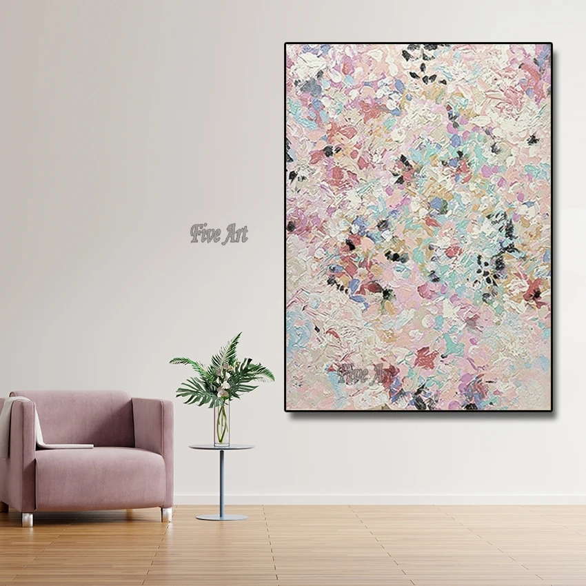 Colourful Newest Hand Painted Modern Abstract Acrylic Oil Painting No Frame 100% Handmade Kids Room Pictures Home Interior Decor Colourful Newest Hand Painted Modern Abstract Acrylic Oil Painting No Frame 100% Handmade Kids Room Pictures Home Interior Decor