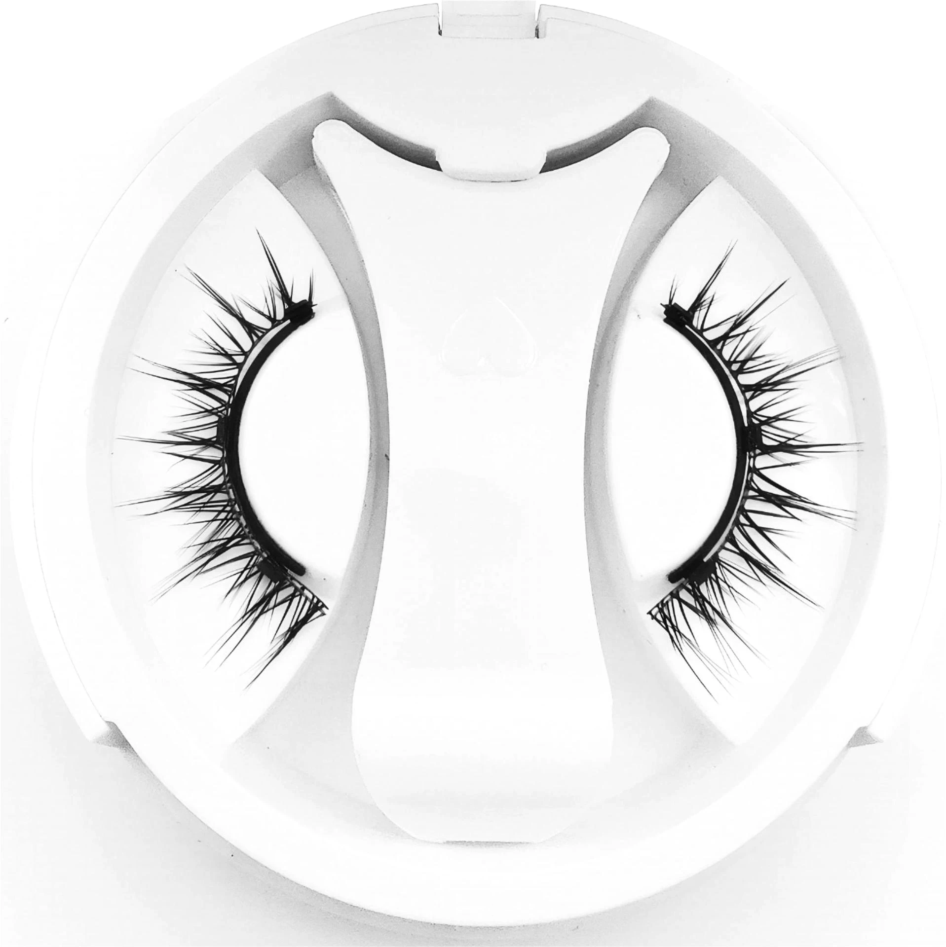 3D Natural Magnetic Eyelashes With 3 Magnetic Lashes Applicater Handmade False Gift Reusable Support Magnet fake eyelashes