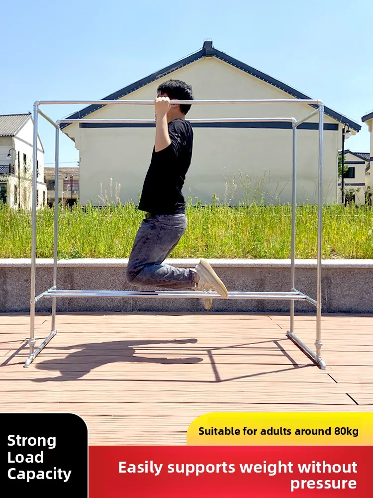 Outdoor Galvanized Steel Tube Double Rod Free Standing Clothes Drng Ra Balcony Stainl Steel Windproof Clothesline