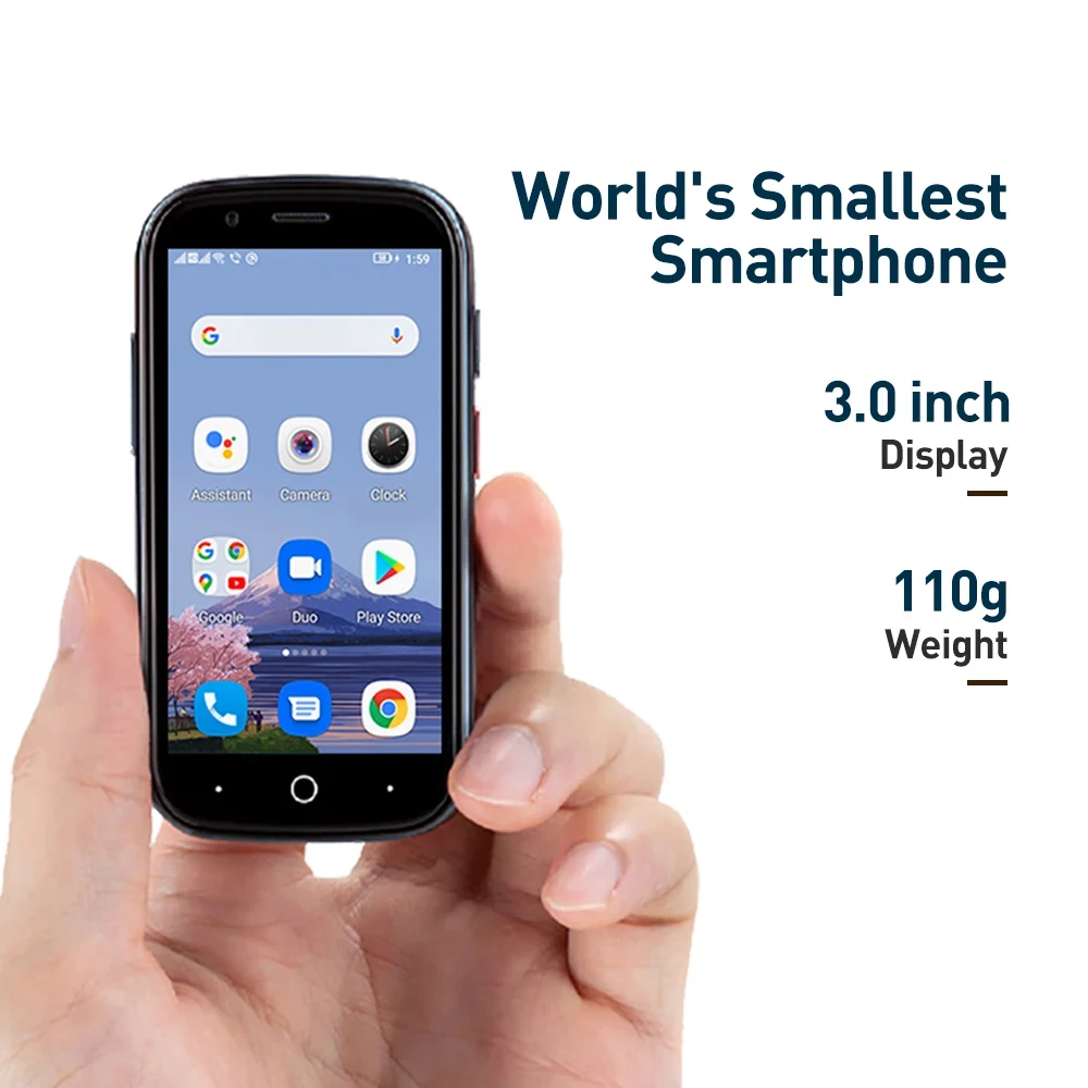 Unihertz Jelly 2 / 6GB/128GB ブルー／SIMフリー Unihertz Jelly 2 - 3インチ小型FeliCaスマホ (日本)