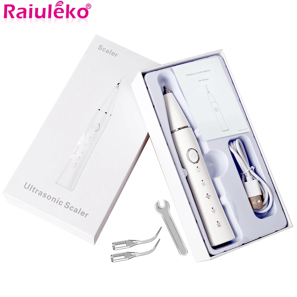 

Ultrasonic Scaler Dental Calculus Remover Tooth Cleaner Electric Stains Tartar Calculus Removal Sonic Teeth Plaque Cleaner