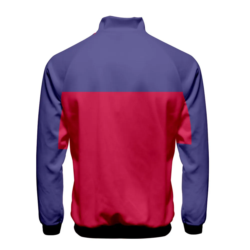 Coats Oliver Tree Sweatshirt 3D Stand Collar Zipper Jacket Men/Women Long Sleeve Jackets Streetwear Fashion Cosplay Costume 2
