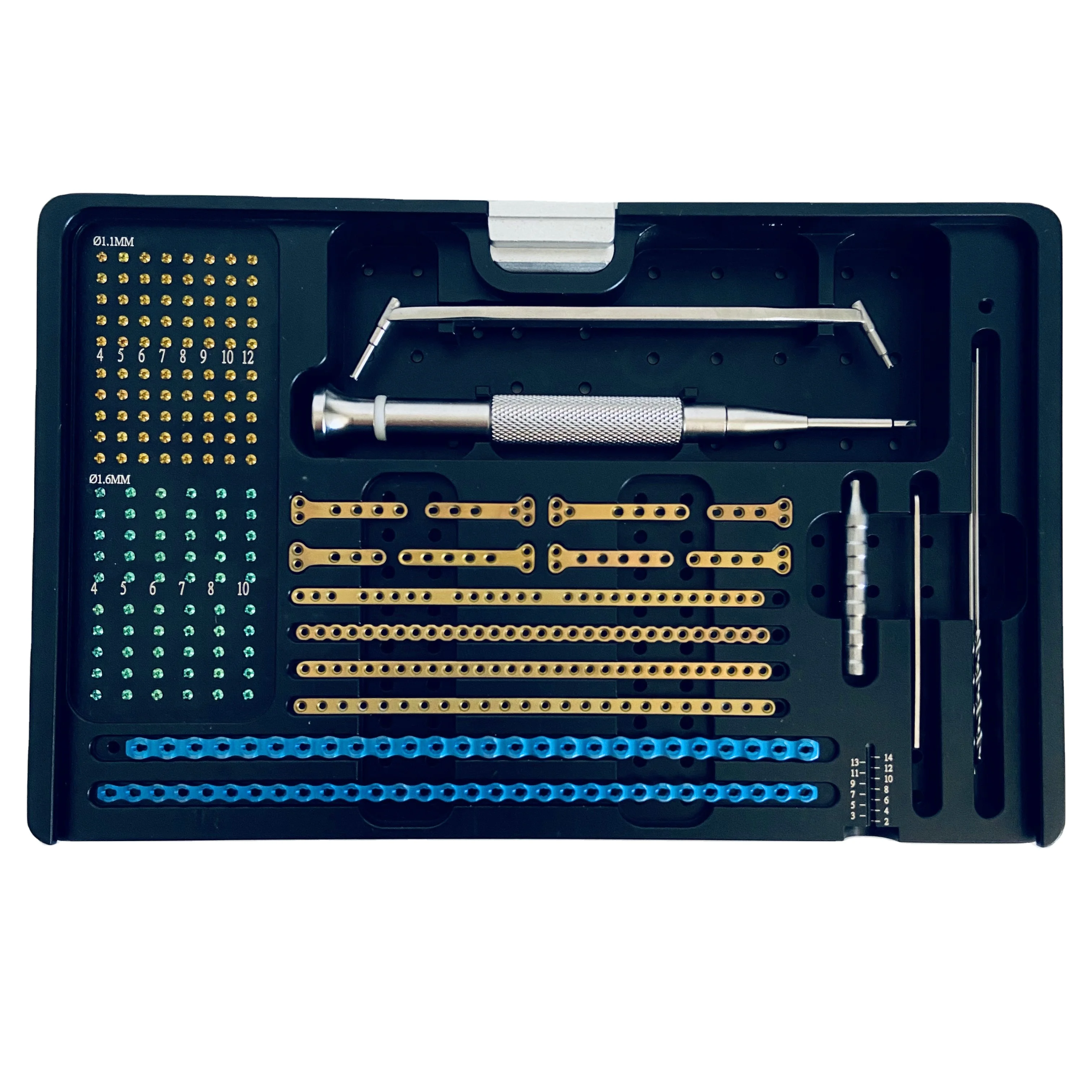 

High Quality Mini Surgical Veterinary Instrument Kit 1.6 mm Locking Plate Instrument Set