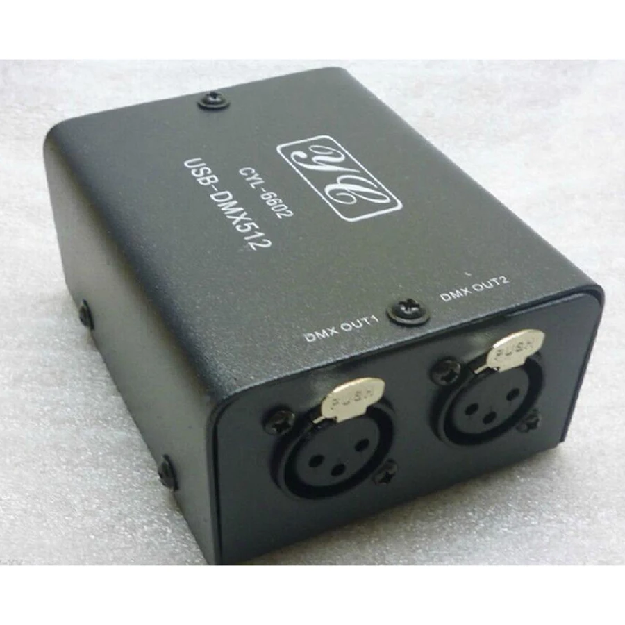 B68C 512채널 USB to DMX DMX512 LED 조명 DMX-스테이지 조명 모듈 스테이지 조명 컨트롤러 미니 디코더
