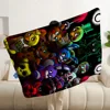 Printed Blanket Picnic Blanket Anime F-Five Nights At FreddyS Warm Blanket Soft and Comfortable Home Travel Birthday Gift 5