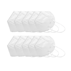 10 - Pack Breathable N95 Face Masks - Disposable Protective Dust and Droplet Prevention Masks (10pcs)