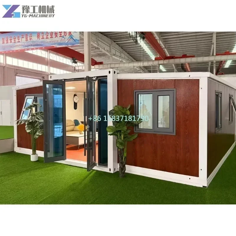 รูปสินค้า บ้านสำเร็จรูปหรูหรา 2 ห้องนอน พร้อมห้องน้ำและห้องสวน