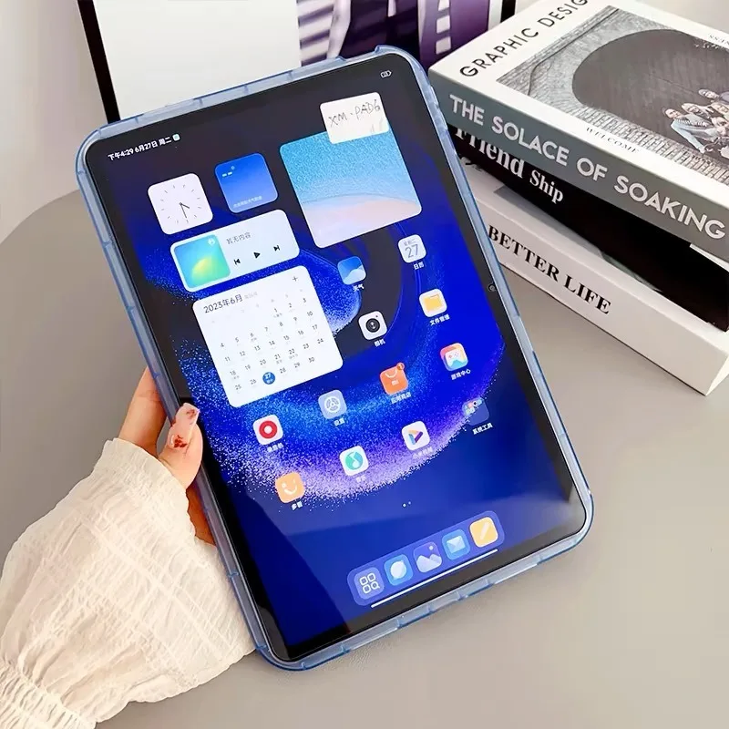 Enhanced Tablet Case - Premium Soft TPU Back Cover with Versatile Design