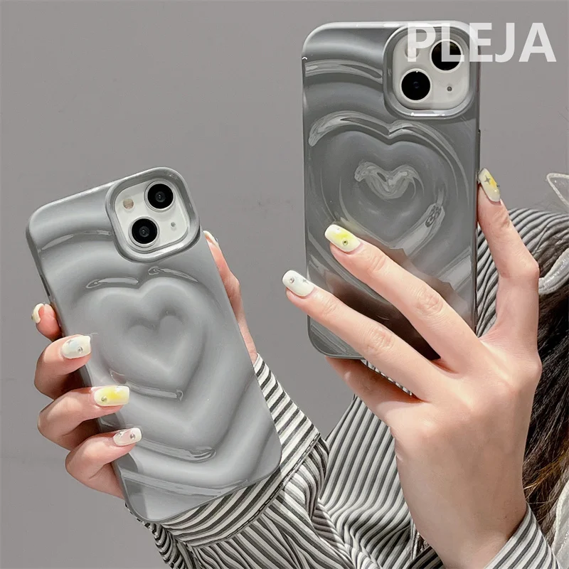 3D Wrinkle Folds Cloth Pattern - Cute Phone Cases For iPhone 13