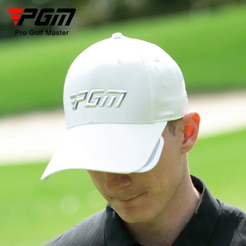 PGM Golf Hat Men's New Full Face Sunscreen Hat with Scalable brim Sun Breathable Baseball