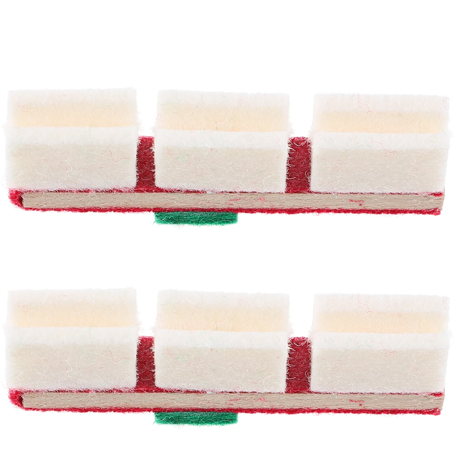 

2 PCS Upright Piano Dampers Supplies Maintenance Tool Accessories Accessory Wooden Vertical