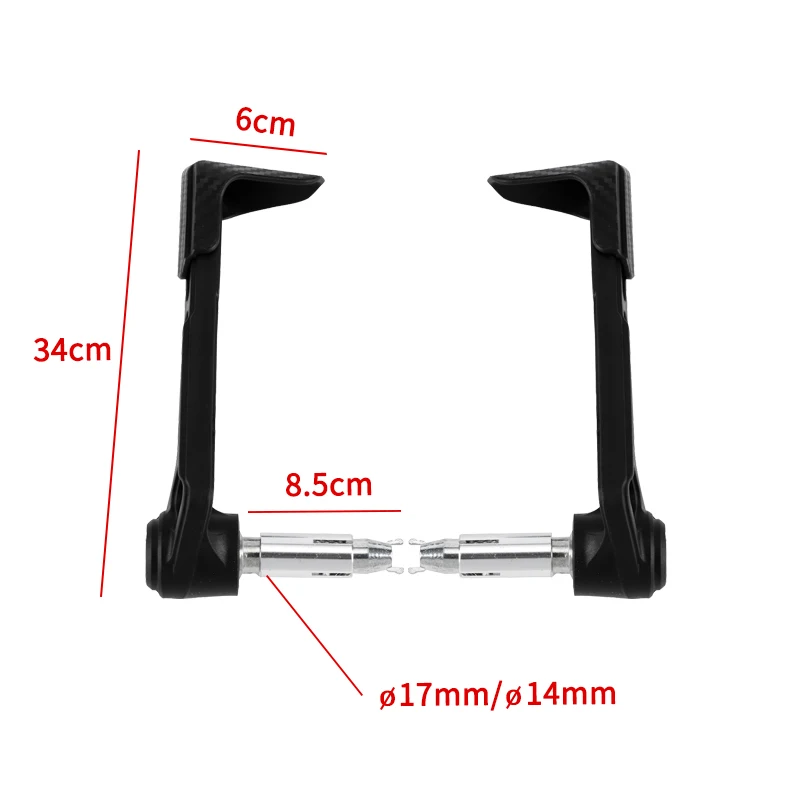 오토바이 핸드 가드 핸드 가드 오토바이 수정 부품 7/8 인치 핸들 바 오토바이 브레이크 클러치 가드 유니버설