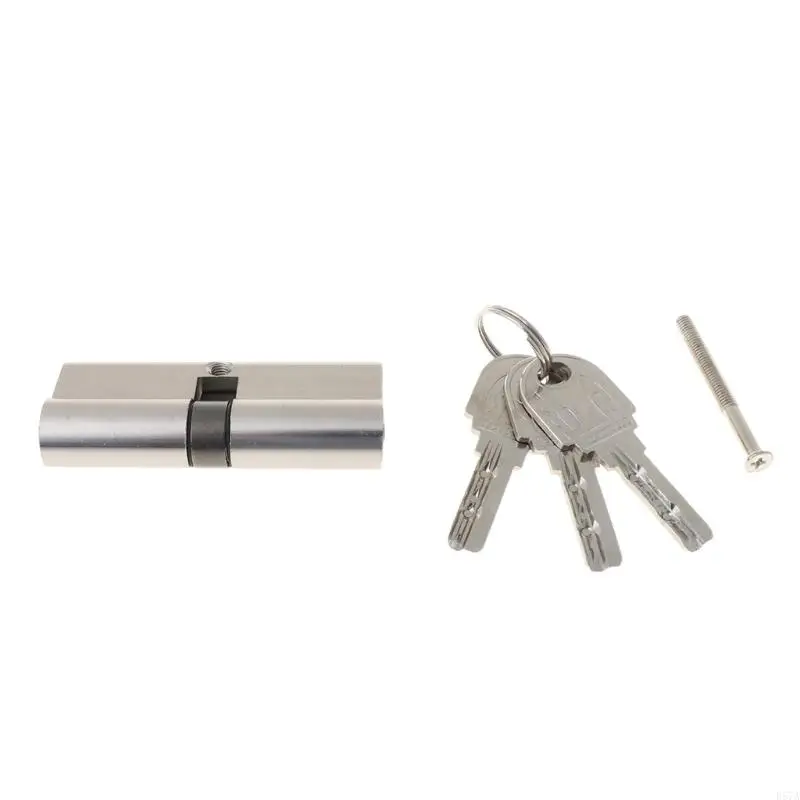Metal Door Lock Cylinder with 3 Key Entry Front Door Locksets