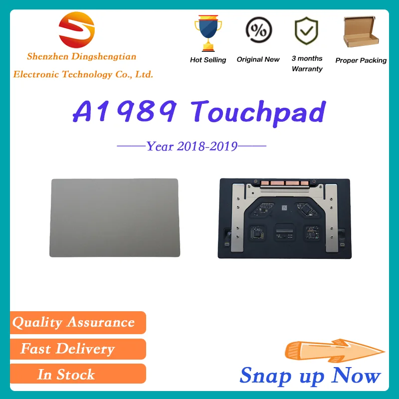 A1989 Touch Pad Silver Space Gray For Apple MacBook Pro 13"A1989 Touchpad Trackpad With Flex Cable YEAR