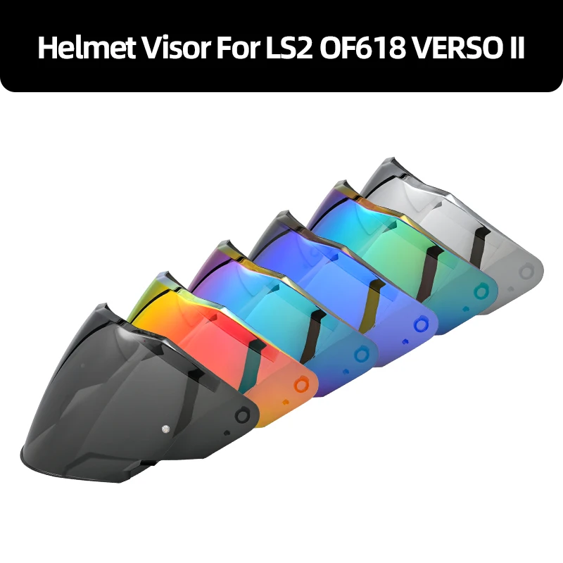 For LS2 OF618 VERSO II Motorcycle Helmet Visor Lens Shield Motorcycle Accessories viceras para casco Casco Moto Accesorios