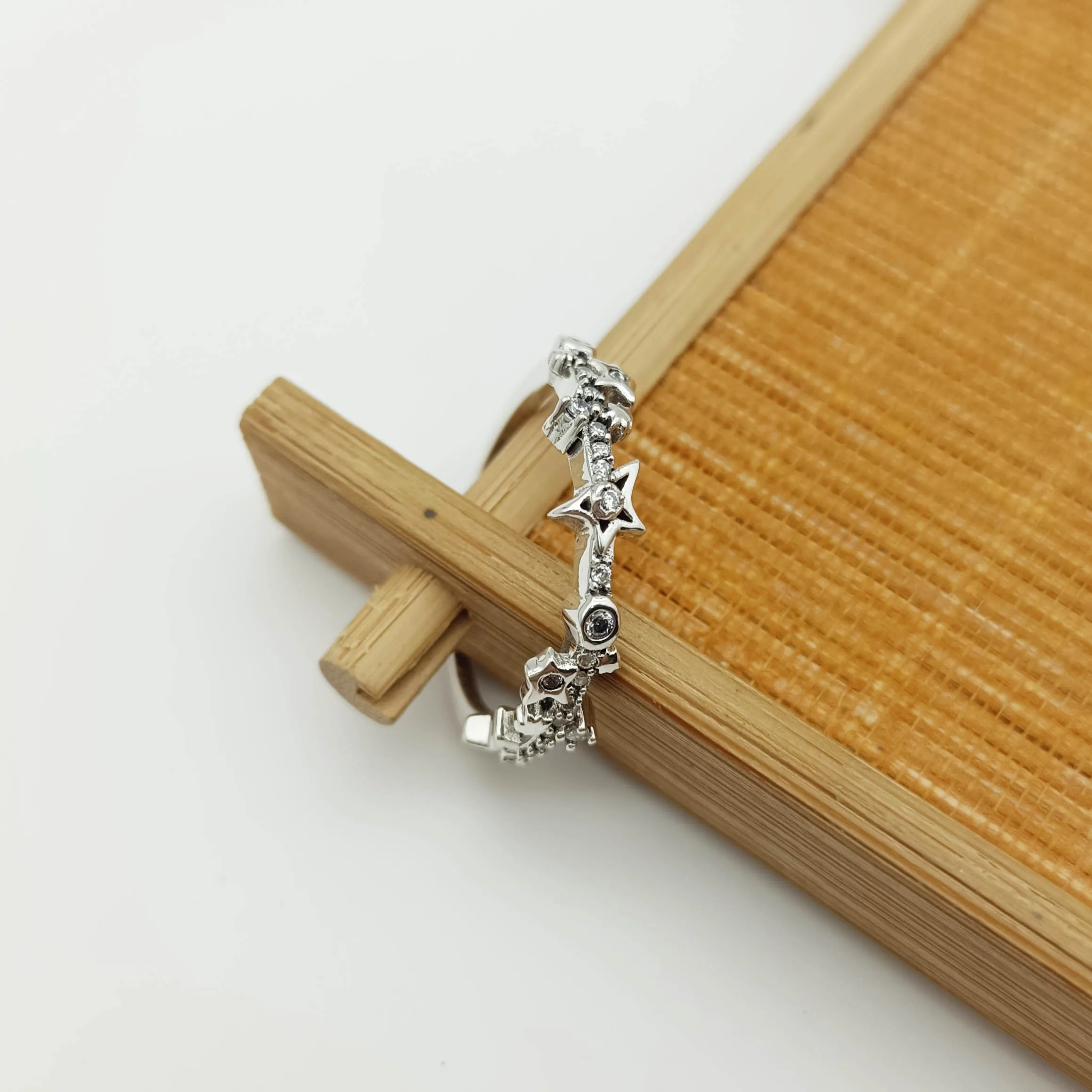 2023 Gioielli Di Alta Qualità Argento Fashion Star Sky Ring Regalo Di San Valentino Per La Festa Della Mamma