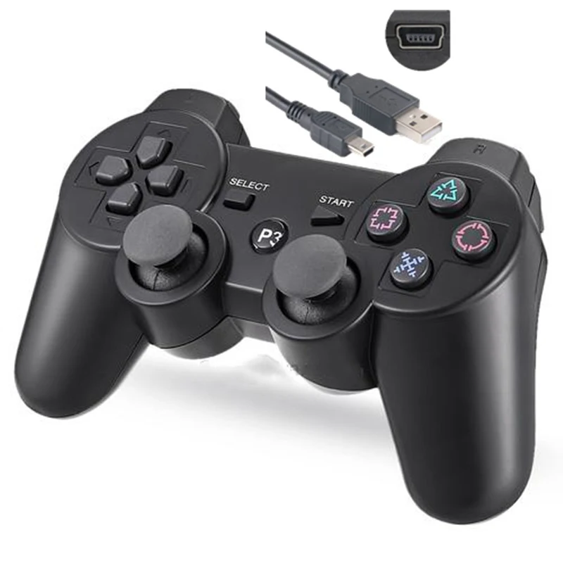 PS3용 USB 충전 케이블 플레이스테이션 3 콘솔 컨트롤러용 확장 게임패드 코드 자석 전원 공급 케이블 포함