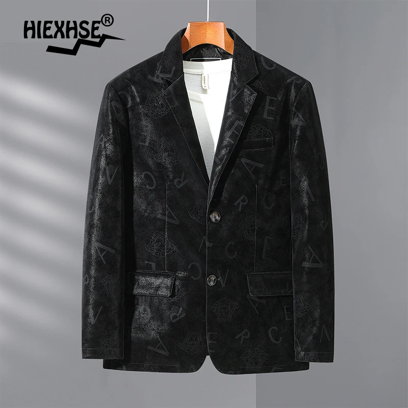 

PU Leather Jacket Men Black Soft Faux Leather Jacket Motorcycle Biker Fashion Leather Coats Male Bomber Jacket Pockets Clothes