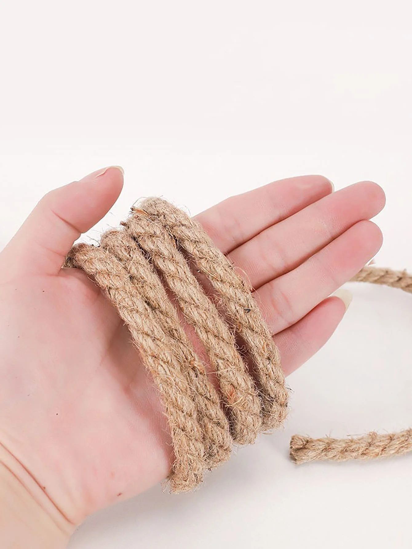 1pc- Durable Natural Sisal Rope, Natural Sisal Cat Claw Pole Replacement Rope, DIY Cat Scratching Post Accessories