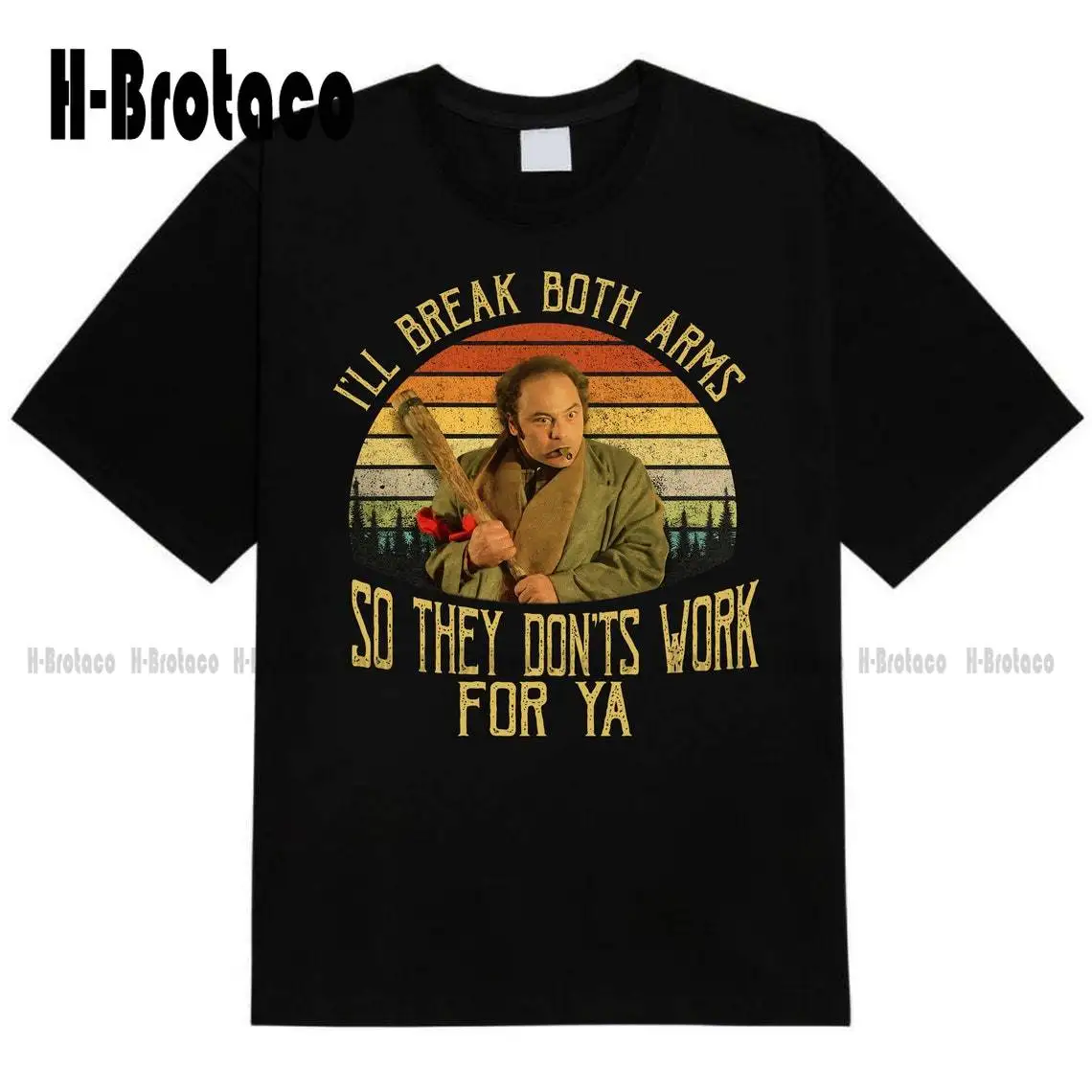 

Paulie Pennino я сломаю обе руки, чтобы они не работали для Ya Винтажная футболка, фильмы цитаты, унисекс футболка, индивидуальный подарок