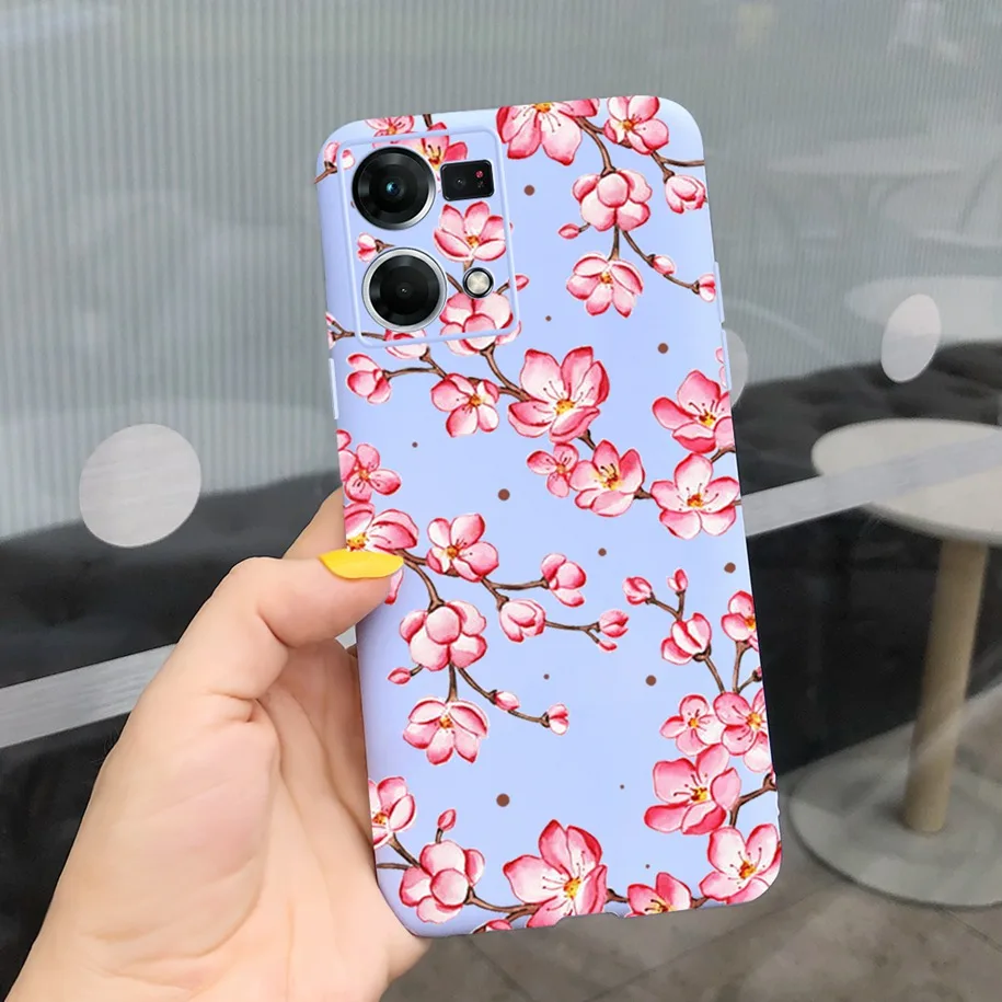 Cute Feather Soft Painted Phone Cover - Stylish Protective Bumper Case
