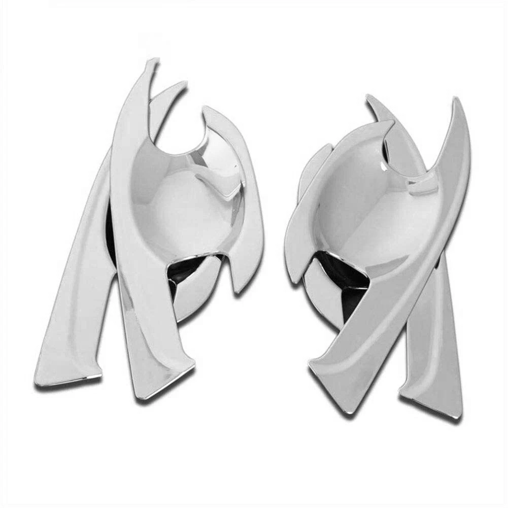 Per Nissan Navara Np300 2015-2020 Cromato Maniglia Della Porta Laterale Dell'Auto Copertura Della Ciotola Trim Sticker Decorazione Accessori 4 Pezzi