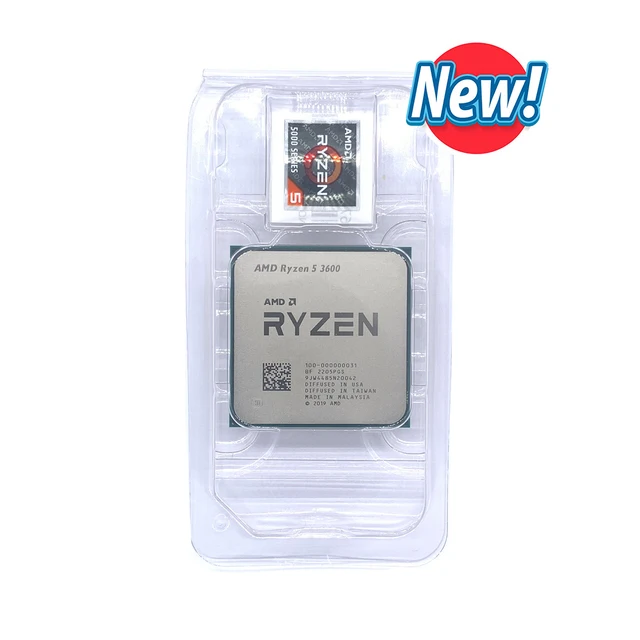 NEW AMD Ryzen 5 3600 R5 3600 3 6 GHz Six Core Twelve Thread CPU Processor