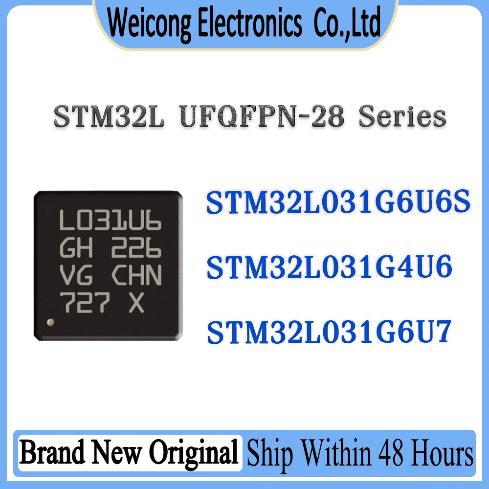 

STM32L031G6U6S STM32L031G4U6 STM32L031G6U7 STM32L031G6U6 STM32L031G6 STM32L031G4 STM32L031 STM32L STM32 STM IC Chip UFQFPN-28