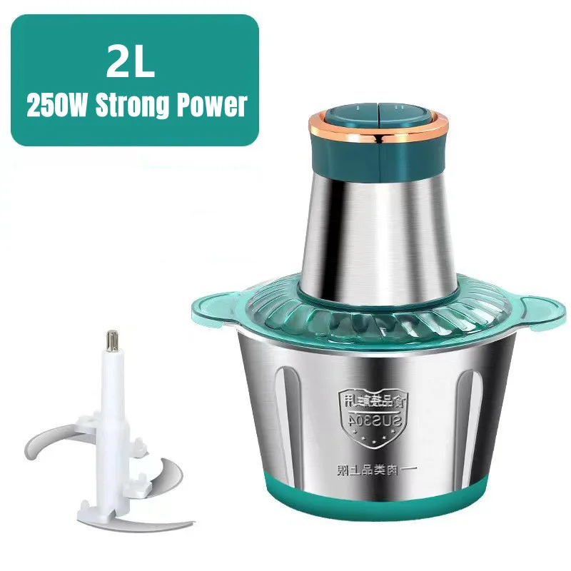 Arc 8-cup Electric Food Processor, 2l Electric Grinder Electric