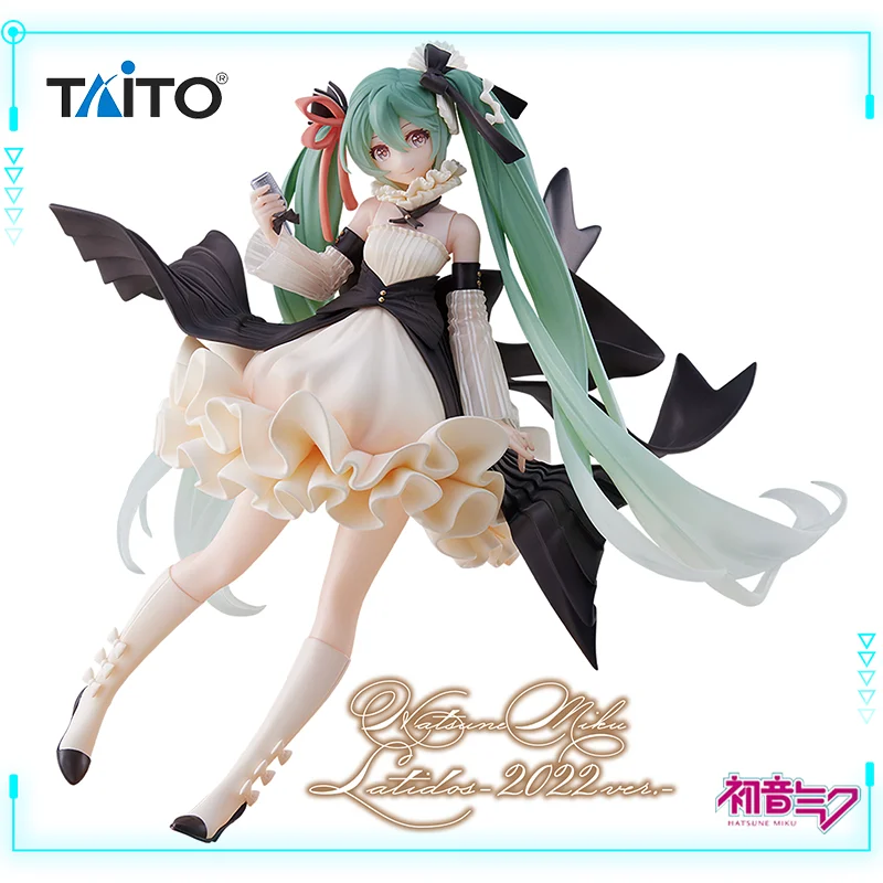 

In Stock TAITO Original Genuine Vocaloid Artist MasterPiece Hatsune Miku Latidos 2022 Ver. 21cm Anime Figure Model Doll Toy Gift