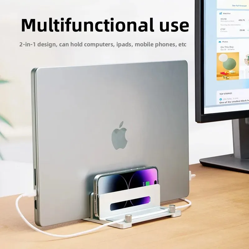 데스크탑 스탠드 노트북 홀더 수직 Mac 미니 M4 호스트 라우터 탑 박스 컴퓨터 스토리지 중국산 사무용품 용품