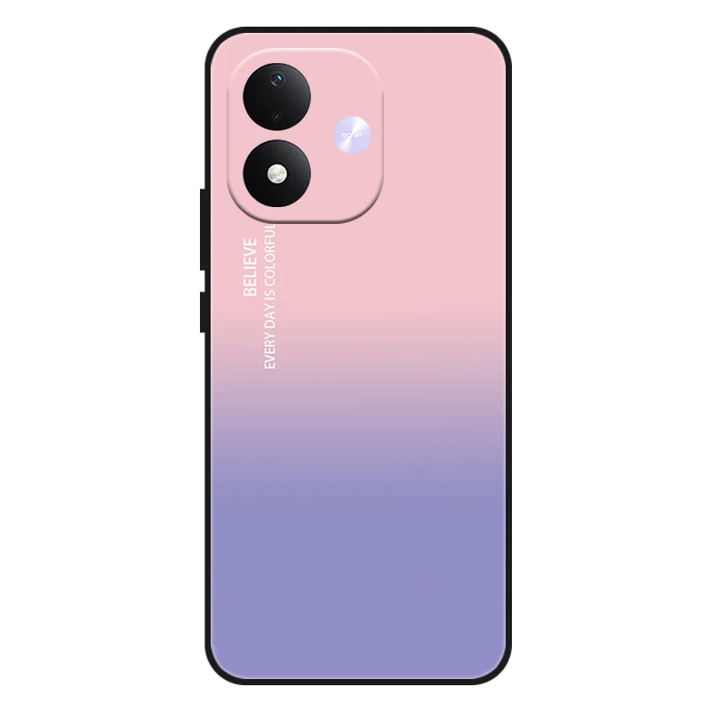 Gradient Designed Soft Silicone Phone Case - Stylish Back Cover