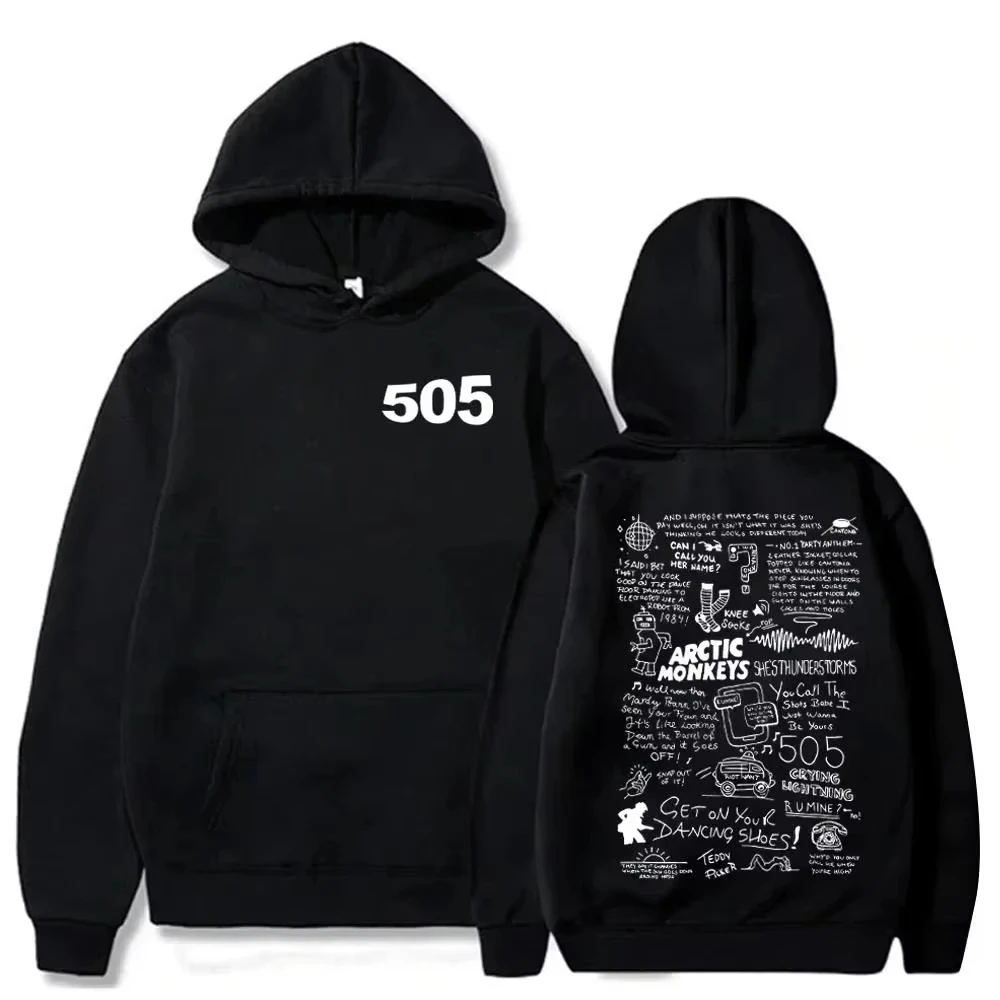 Arctic Monkeys 505 Hoodie Unisex Musik Merch Band Merchandise Geschenk für Fans Streetwear ZYWY 0016