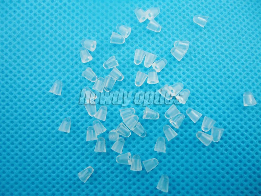 500 Stück Brillenkappen, Brillenpolsterkappen, Kunststoffkappe, Brillenzubehör, Durchmesser 1,2 mm, 1,4 mm – Detail 1