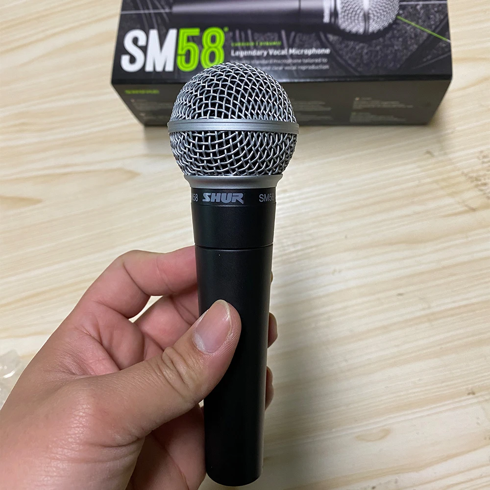 유선 카디오이드 다이나믹 마이크, PC 녹음, 게임, 노래, 거실 노래방, 58 SM 마이크, sm58lc