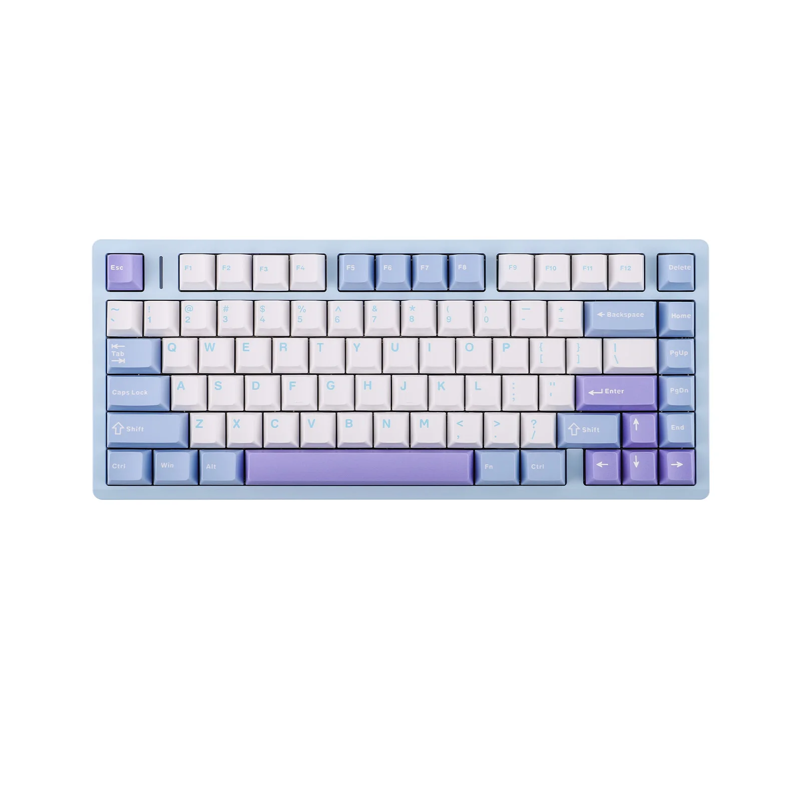 AULA M75 75% ANSI US 레이아웃 유선/블루투스 5.0/2.4GHz 무선 CNC 알루미늄 기계식 키보드 RGB 백라이트 (게임/사무용)